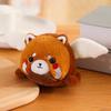12cm Kawaii Plyšové hračky kočka, pes, dinosaurus, mýval, které vrtí ocasem zatažením za provázek bez použití baterií