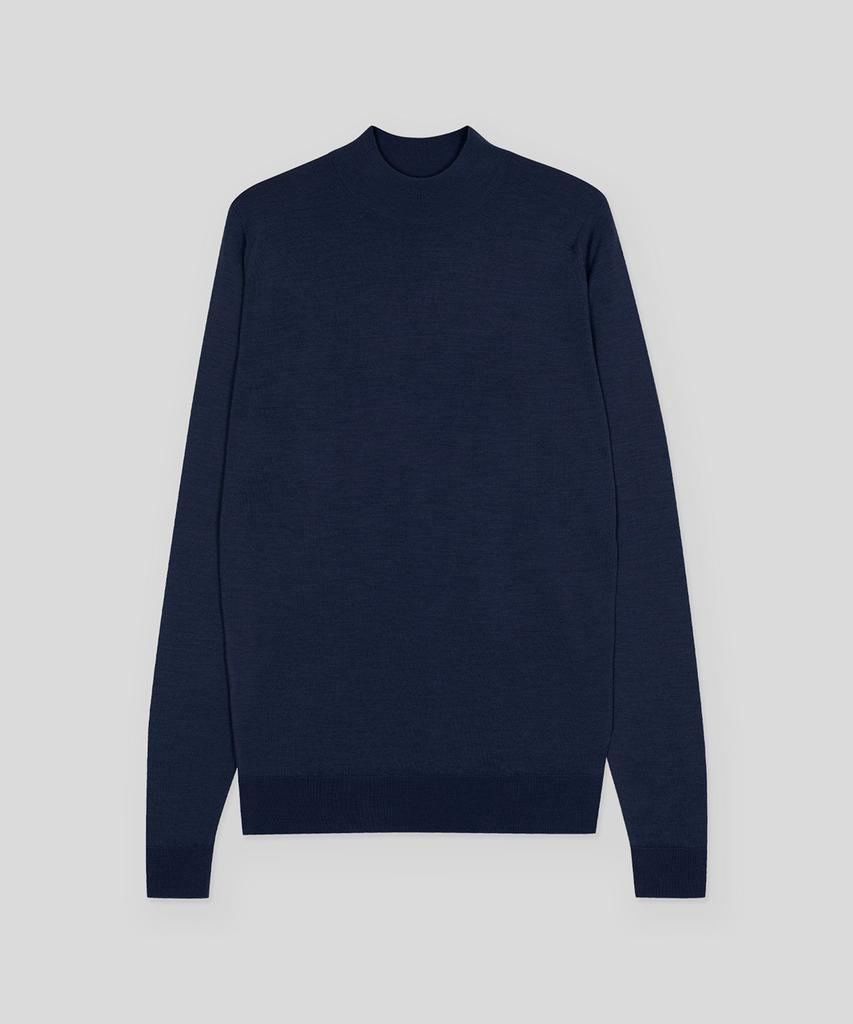 Jonseumedeulli Harcourt Merino Wool Mock Neck Knit Seasonal 5 Colors