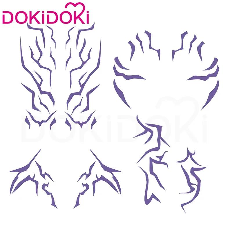 Nová Rumi Zoey Mira Paruka s krajkou vpředu DokiDoki Dámská Halloweenská Paruka 120cm Dlouhé Vlasy Rumi Cosplay Nehty Zoey Klobouk Zdarma W
