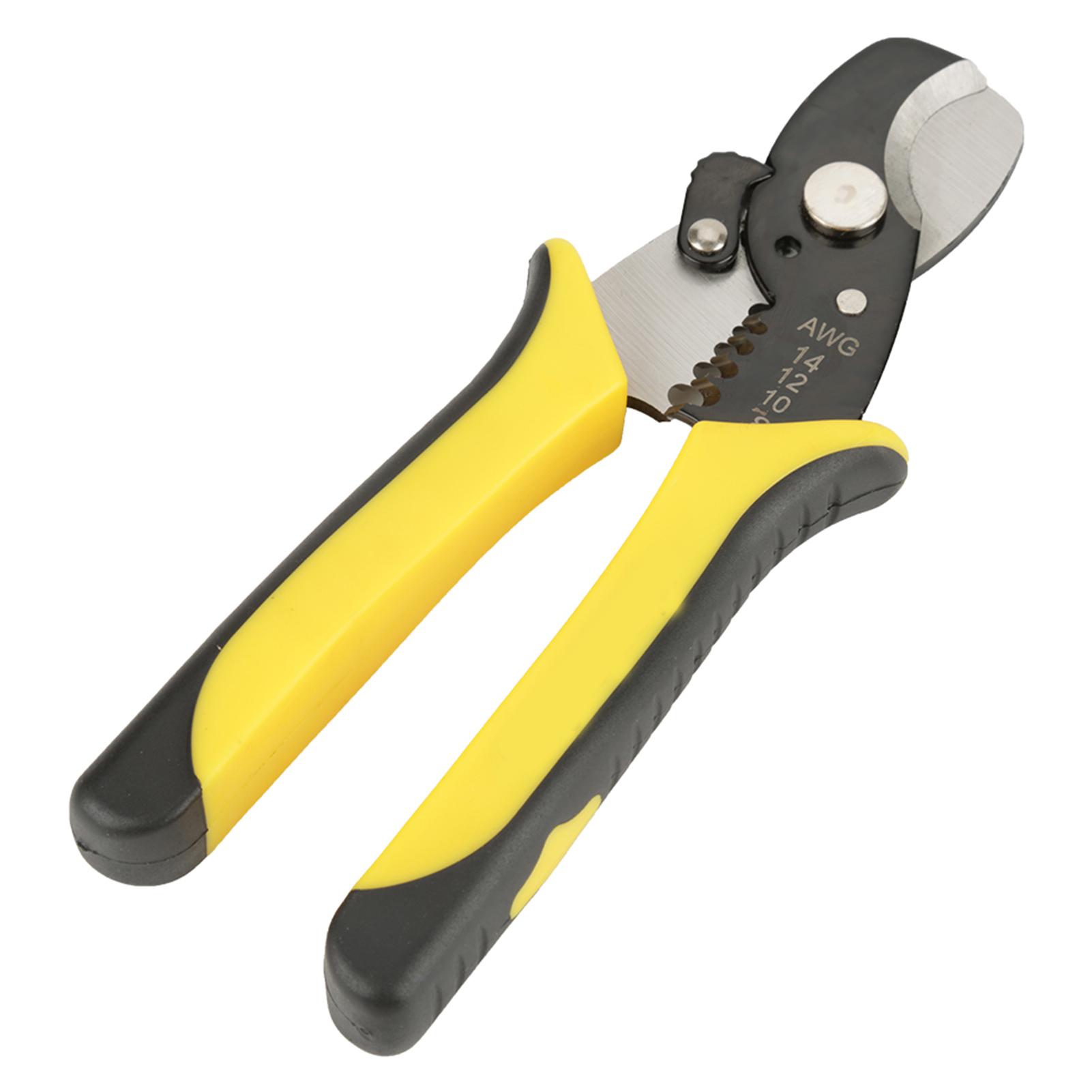 

2 in 1 Cable Cutting Wire Stripper Pliers Electrical Tool for Electrician RT 6065