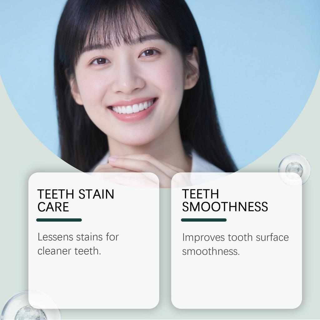 Teeth Stain Removal Toothpaste Easily Remove Yellow Teeth Protect Tooth Enamel Lasting Fresh Breath Mint Fresh Care Toothpaste