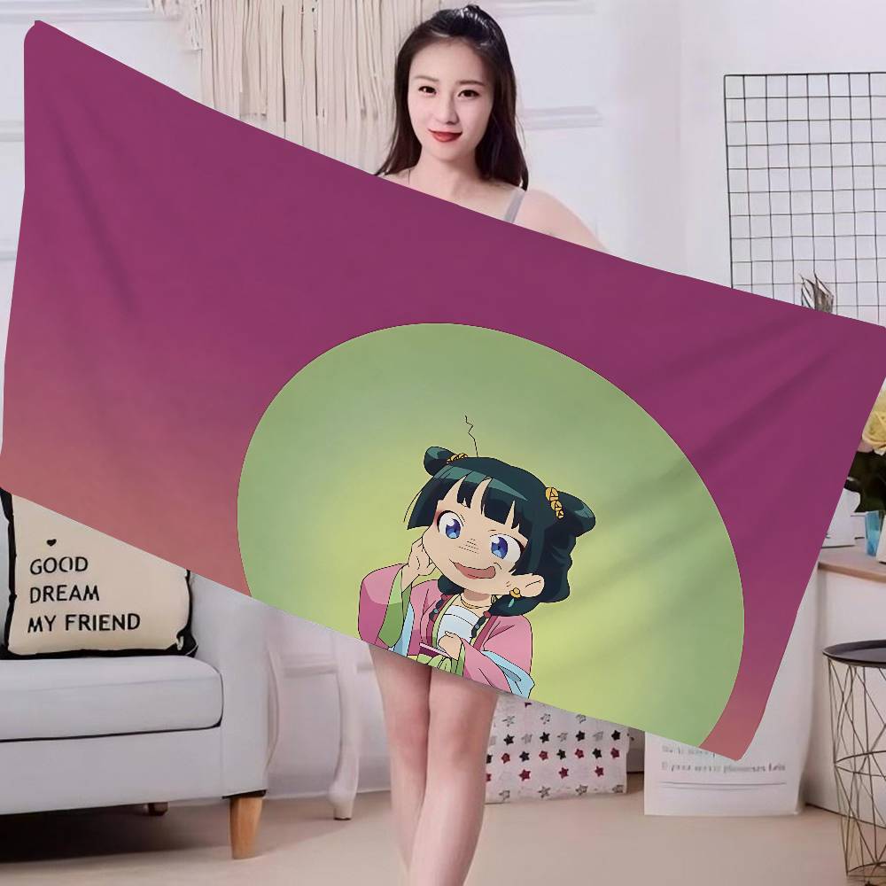 Anime The Apothecary Diaries Microfiber Beach Towel Absorbent Quick dry Soft Yoga Swimming Resort Mountain Climbing Towel