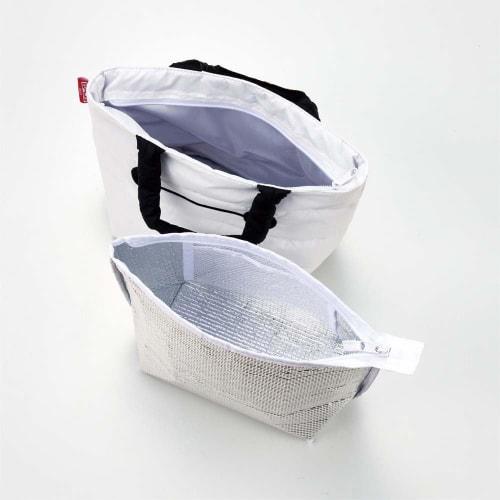 Skater Washable Cold Lunch Bag Double Layer Soft Lunch Bag Cute Stylish Inner Bag Included Disney Baymax KLD1-A