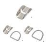 Scubas Diving Tanks Cylinder D Rings Holder Back Fly Side Positioning Buckles Base For Hose Clamps Easy To Install