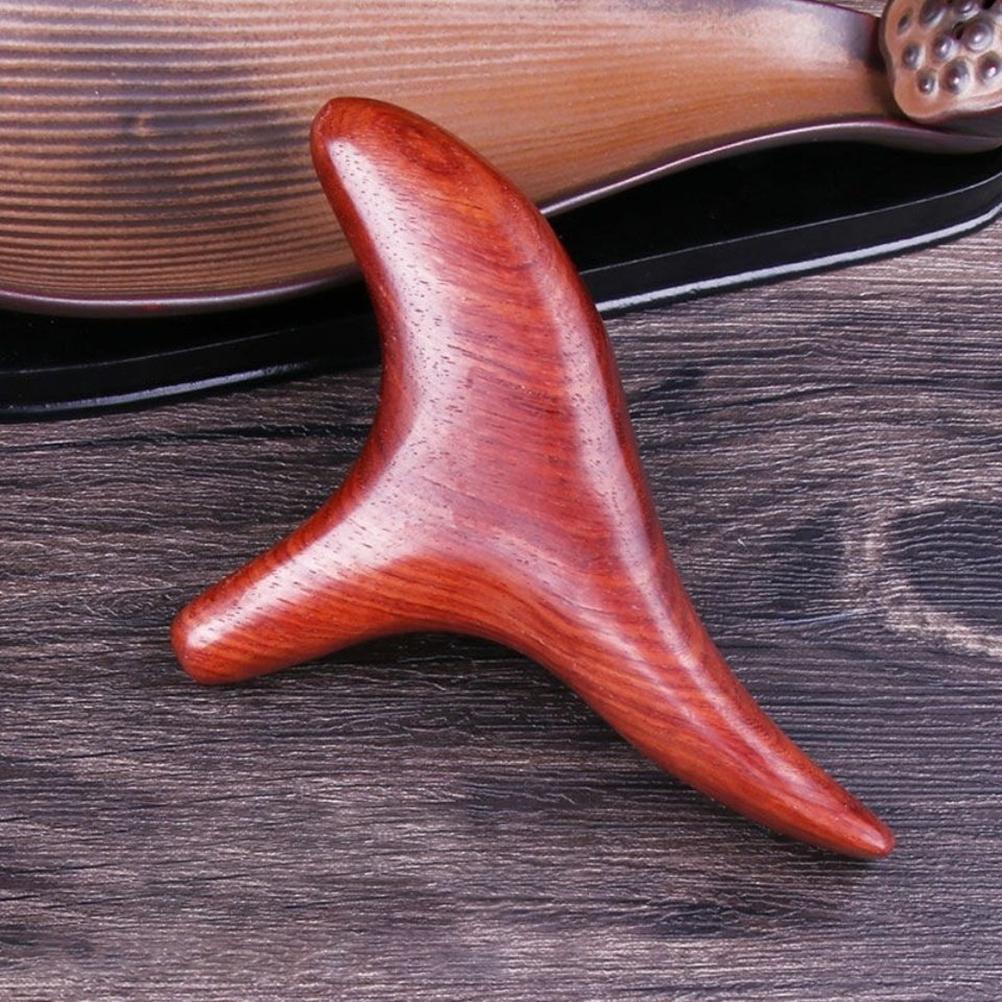 Triangle Trigeminal Body Wooden Massager Body Foot Neck Relax Blood Circulation Massager Healthy Car