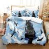 3D Print Kawaii Anime Arknights Bedding Set Single Twin Full Queen King Size Bed Set Aldult Kid Bedroom Duvet Cover Sets