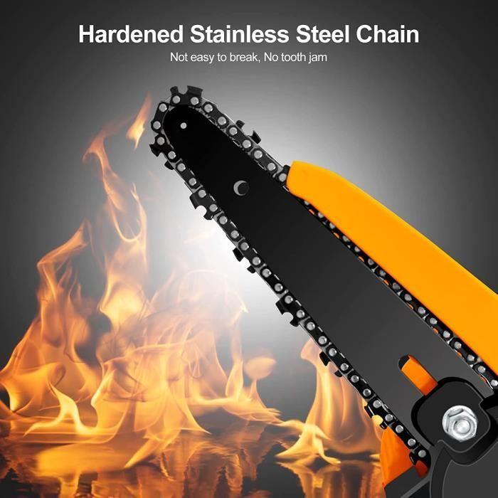 Mini Battery-Powered Chainsaw 6-inch, Small Electric Cordless Chainsaw On Battery, Portable One-Handed Chainsaw[497]