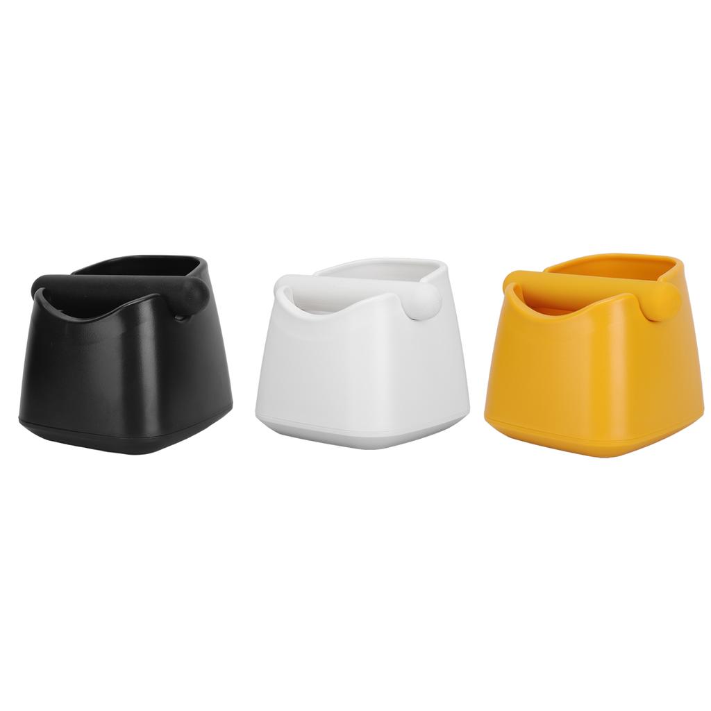 Large Capacity Coffee Knock Box Grind Dump Bin Grounds Container Bucket with Removable Knock Bar For Coffee Ground