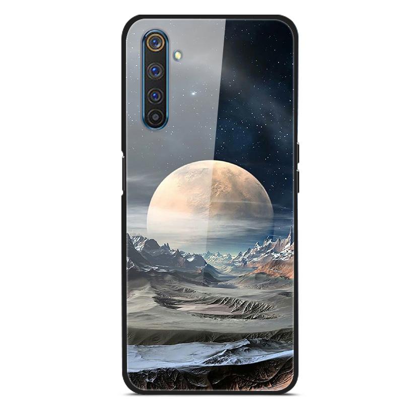 

Для OPPO Realme 6 pro Чехлы Закаленное Стекло Задняя Крышка Телефона для Realme 6pro Силиконовые Бамперы Чехлы coque на Realme6 6S 6 s 6i Realme 6i