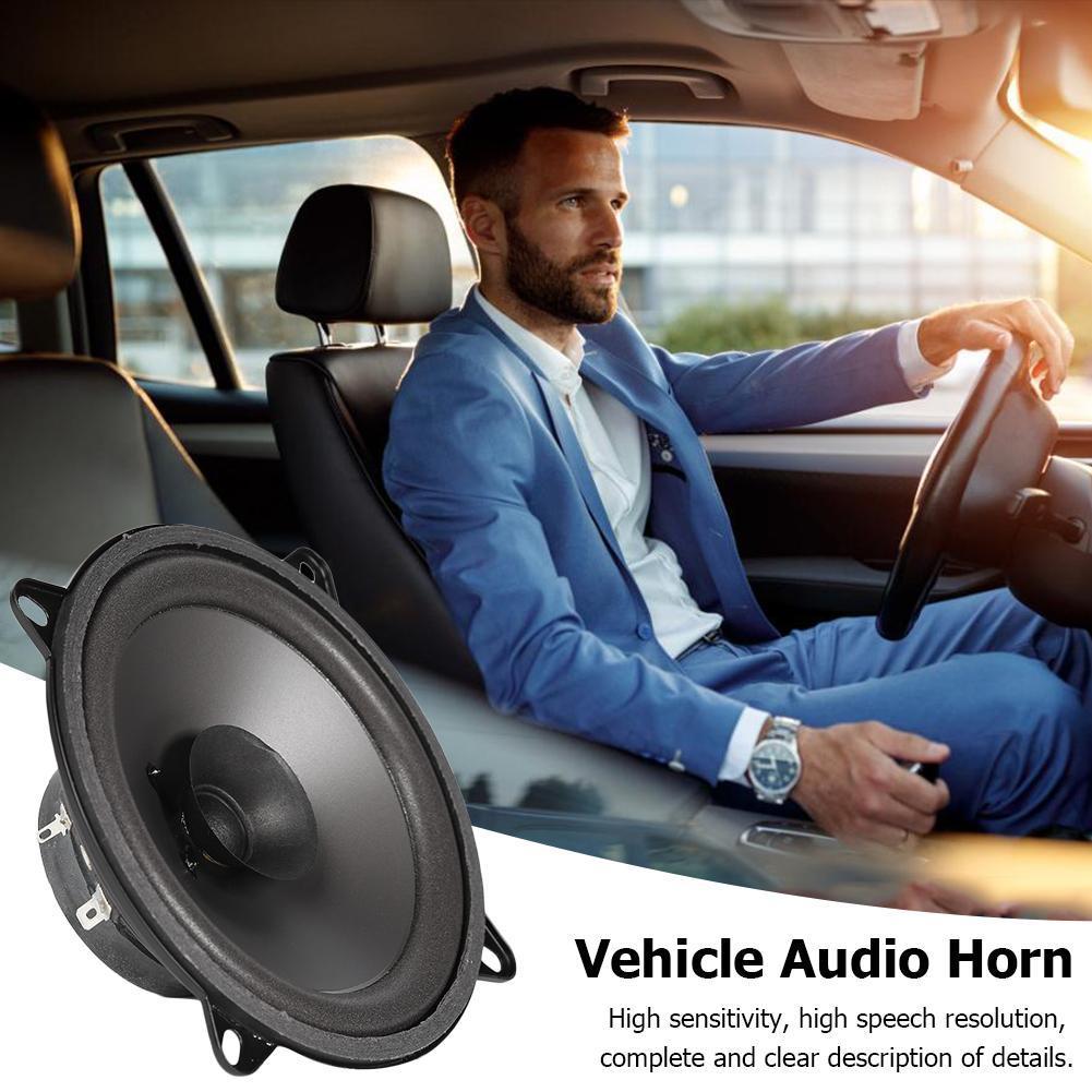 TS-501 Car Audio Music Stereo Speaker 5 Inch 400W Full Range Frequency Speaker High Speech Resolution for Vehicle Indoor