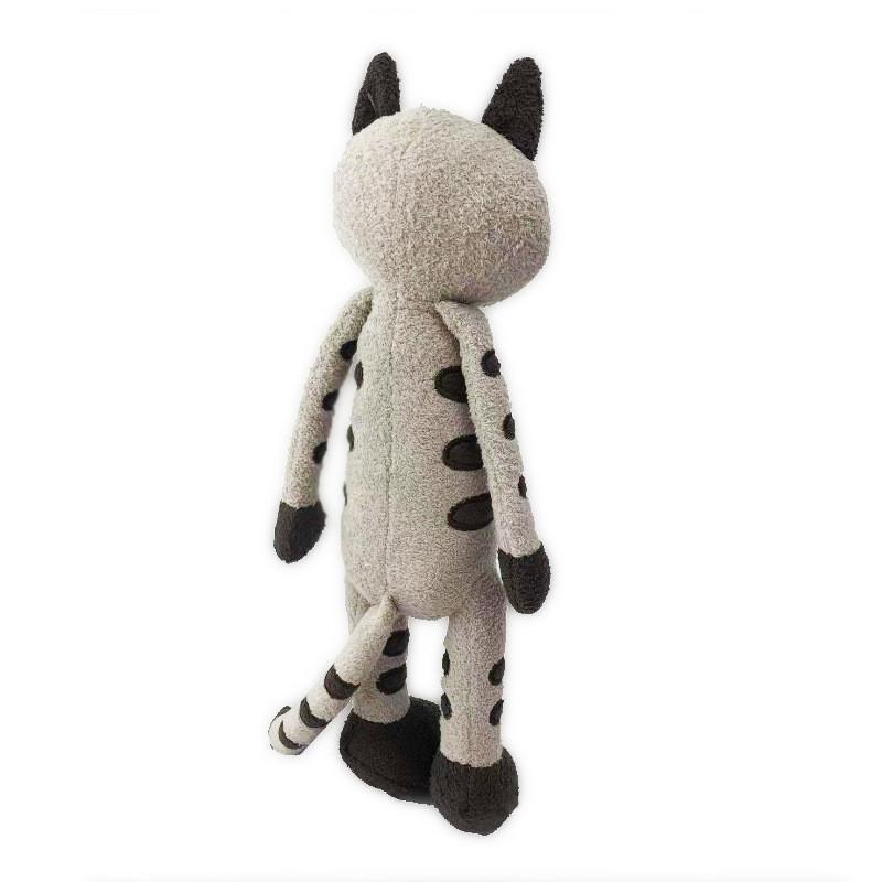 Plüschtier Katze Stofftier mit Polyester-Plüschkörper und PP-Baumwollfüllung für Weihnachtsdekoration Wohndekoration Geschenk