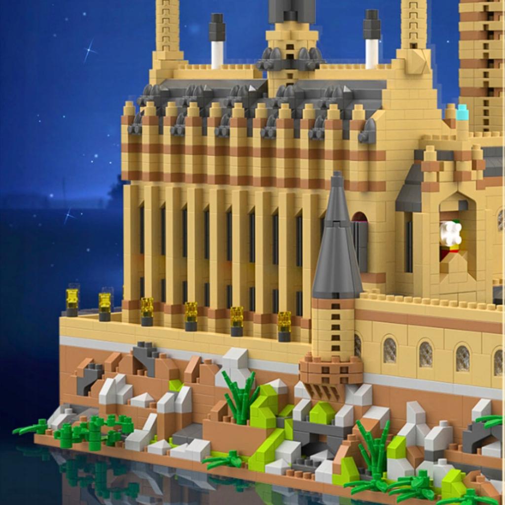 Bausteine Hogwarts Großes Schloss Palast Set 2929 Teile.