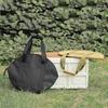 Outdoor Camping Cast Iron Skillet Carrier Storage Tote Bags Portable Cookware Barbecue Plate Tray Frying Pan Iron Pot Organizer