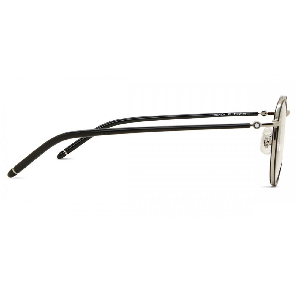 Mont Blanc Mb0342oa Asian Fit 001 Men Eyeglasses