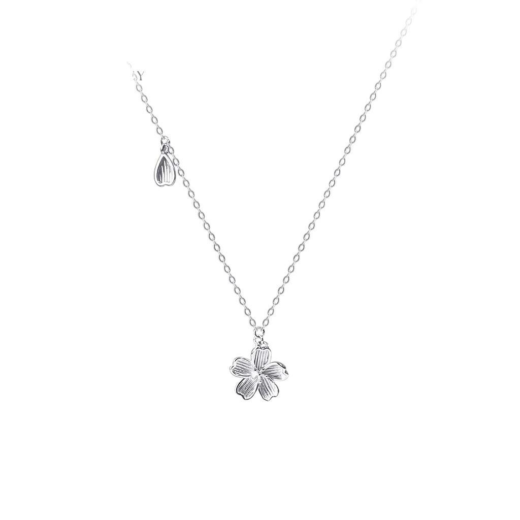 Cherry Blossom Women's Clavicle Necklace 2025: Luxury Artistic Design, Pure and Elegant.