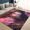 27 Styl Demon S-Slayer Kreskówka Kamado Nezuko Anime Dywanik Dywan do Salonu Sypialni Domu Dekoracja Sofy, Antypoślizgowa Mata Podłogowa