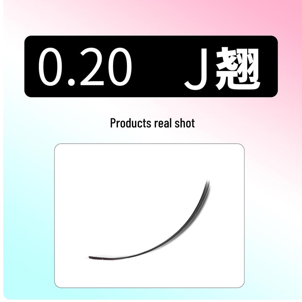 Zero-Touch Double-Tip Natural Dense Soft Eyelash Extensions