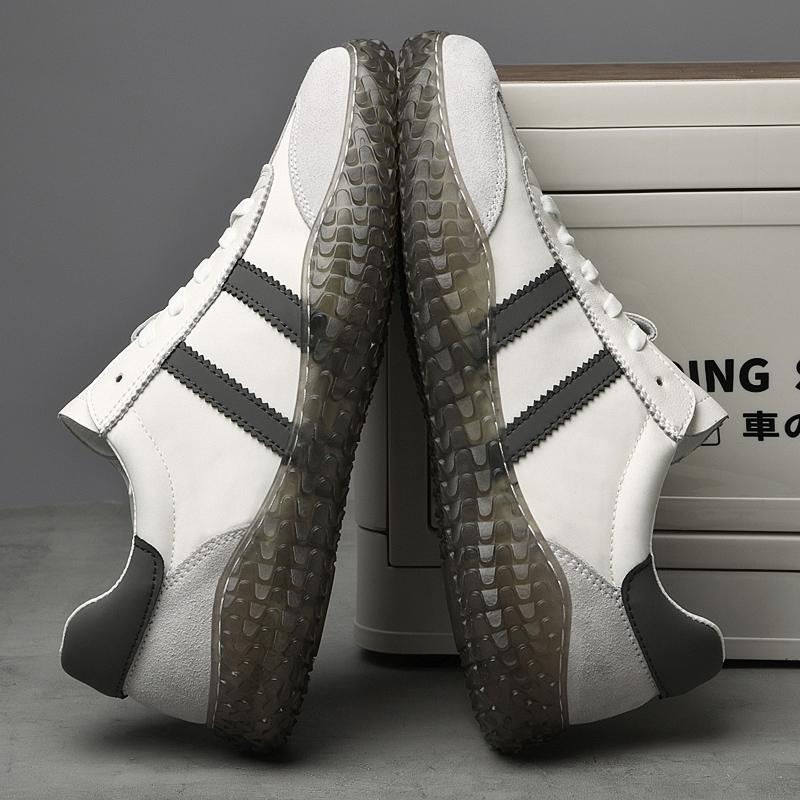 Fashion New Arrival Men's Tenis Masculino Genuine Leather Casual Shoes Non-Slip Sole Treking Footwear Comfortable Walking Shoes Sneakers