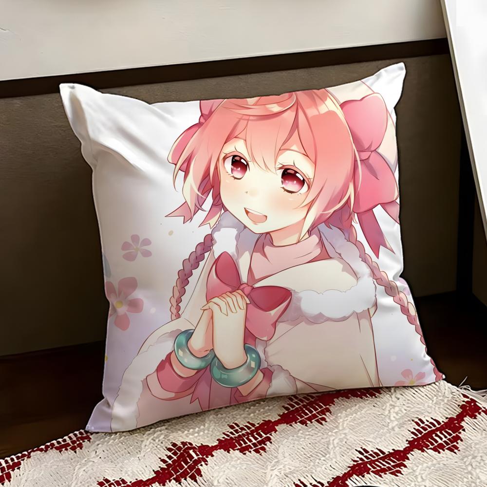 Anime  RRMMJ Cushion Cover Reversible Soft Durable Pillow Cover Home  Car MultiScene Use for Daily Comfort