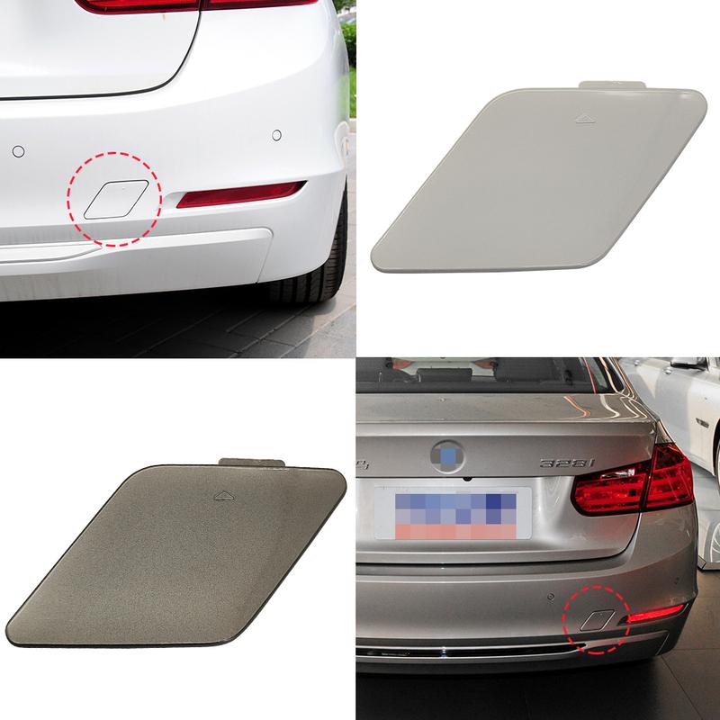 For MMW F30 Rear Bumper Tow Hook Cap Towing Eye Cover Accessories For BMW 3 Series 320i 328i 2012-2015 51127312748 51127301464