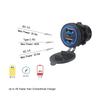 68W Dvojitá zásuvka USB QC 3.0 a Type-C PD Trojitá zásuvka 12-24V Nabíječka do auta s dotykovým spínačem Vodotěsná pro auto Loď Mořské RV