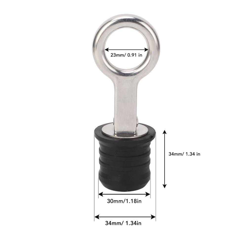 2PCS 1 Inch Boat Plug Brass Drain Plug Accessories Marine Plug  Marine Use