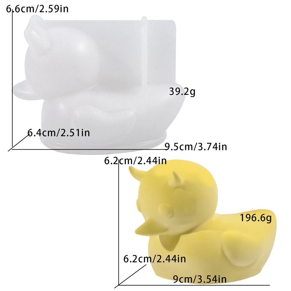 

3d Форма для свечей из силикона в виде коровьего рога и утки, для изготовления гипса, животное, из смолы, аксессуары для выпечки, DIY, для ароматерапии, для мыла и свечей