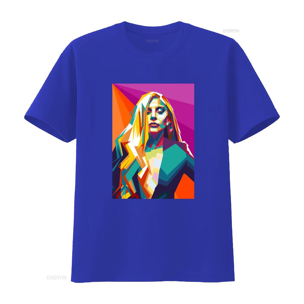 Vintage tričko Lady Gaga pro mládež s dlouhým rukávem a velikostí pro batolata vintage Prané Pohodlné Streetwear Neformální