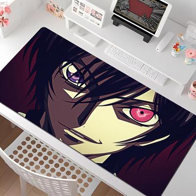 Lelouch Lamperouge Mouse Pad Multiple Sizes Large Square Computer Office Game Table Mats Rubber Anti-slip Mousepads