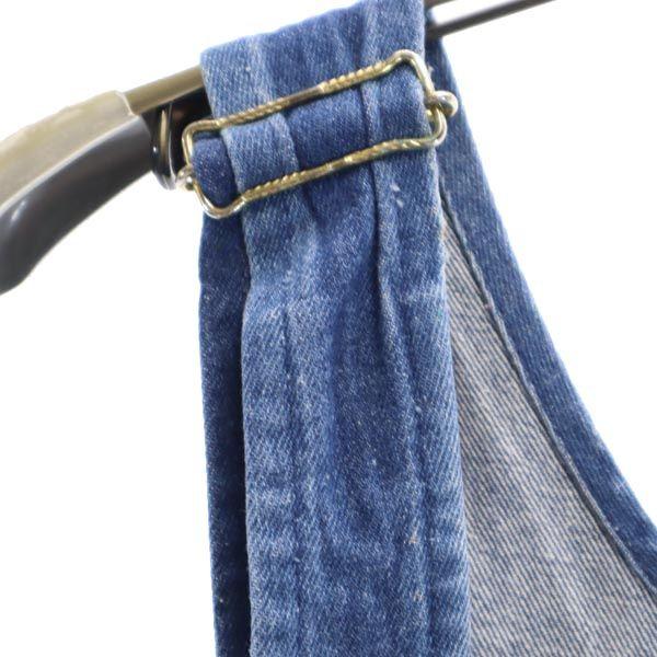 KEY Made In USA Denim Overall W30 Button Fly Men's Used