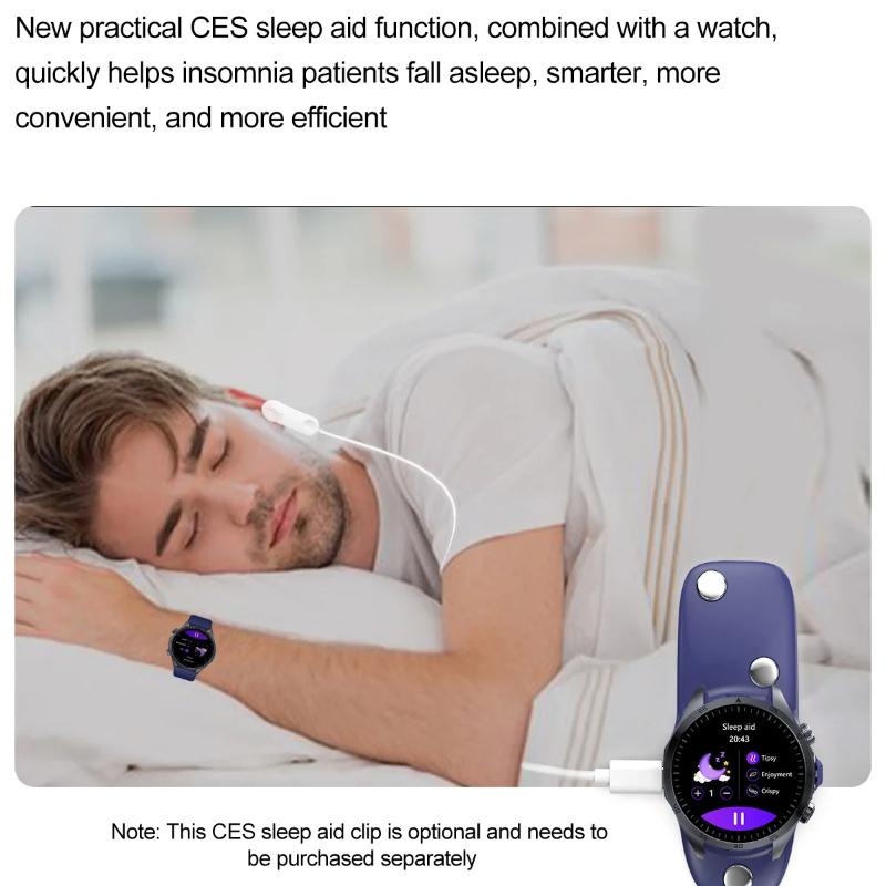 2025 NEW Pulse Therapy Smart Watch Sapphire Glass Screen ECG+PPG Blood Fats Uric Acid BT Call Sports Health Watches for Huawei