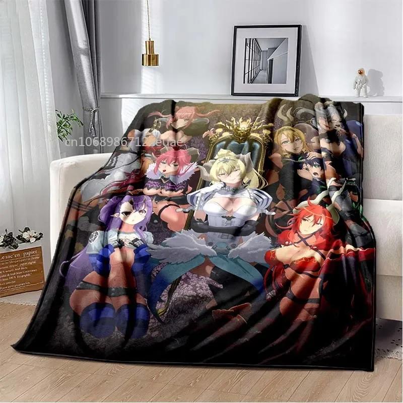 Thicken Blanket Anime The Seven Deadly Sins Printed Flannel Blankets for Beds Sofas Warm Bed Sheet Soft Blanket