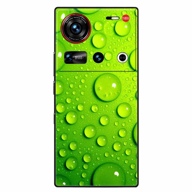 For ZTE Nubia Z70 Ultra 5G Case 6.85'' Black Silicone TPU Soft Phone Cover for Nubia Z70 Ultra Protective Back Shells Z 70 Ultra