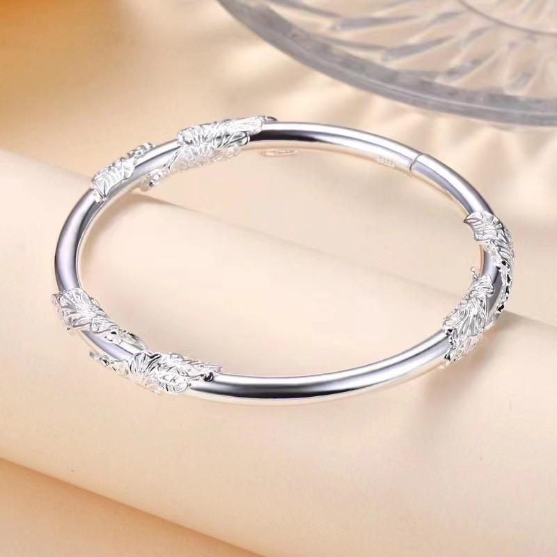 Stainless Steel Teardrop Shaped Bangle For Women Simple Chunky Gold Silver Color Adjustable Cuff Open Bracelet Fashion Jewelry