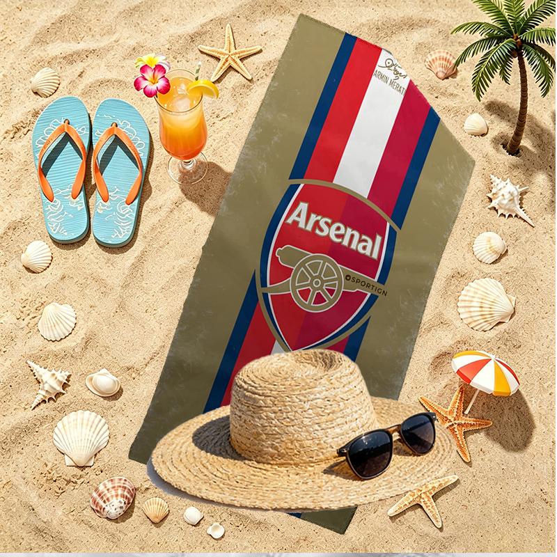 Football team.C Print Beach Towel, Versatile Lightweight Absorbent Beach Towel for Pool Surf Yoga Bathroom, Perfect Birthday Holiday Gift