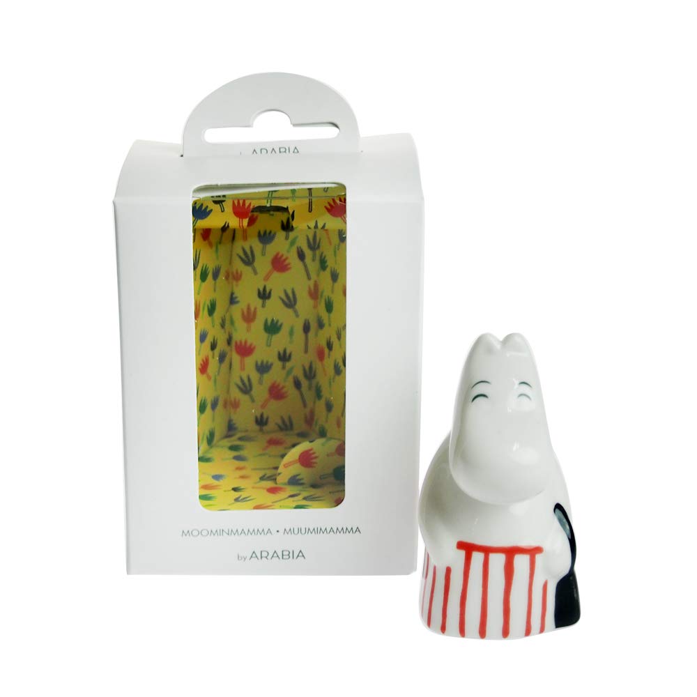 Arabia Moomin Minifigure Moominmamma, White [Parallel Import]