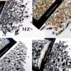Assorted Pack of Flat Bottom Nail Art Rhinestones Create Unique and Stylish Nail Designs