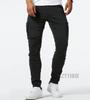 Denim Cargo Skinny Plus Fall [LZYYHHR] Men's Pants, Jeans, Stretch, Sizes, Leg-Lengthening, Spring, Summer, (L, Black)