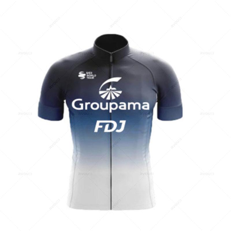 Fdj Team Cycling Jersey Set for Men, Cycling Clothing, MTB Bike Clothes, Uniform, Bicycle Suit, New, 2026