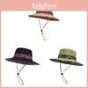 Nylon Outdoor Sonnenhut mit breiter Krempe zum Wandern Angeln Sommer Sonnenschutz Herren Damen