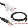 1.5m AUX Input Audio Cable Male Panel Mount Socket For Suzuki Grand Vitara SX4