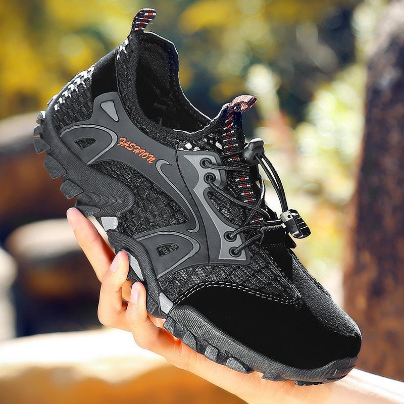 Men's shoes summer new mesh wading shoes breathable casual hiking shoes outdoor quick-drying creek shoes
