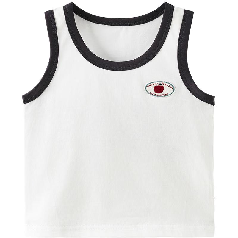 Tongtai Baby Summer Pure Cotton Vest 80cm