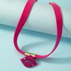 Fashion And Sexy Flaming Red Lips Necklace for Women