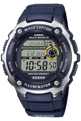 Laikrodis Casio Collection Wave Ceptor Mėlynas [Casio] WV-200R-2AJF Vyriškas