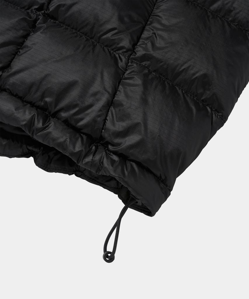 Lettercomo Piece Shell Light Down Liner Padded Black