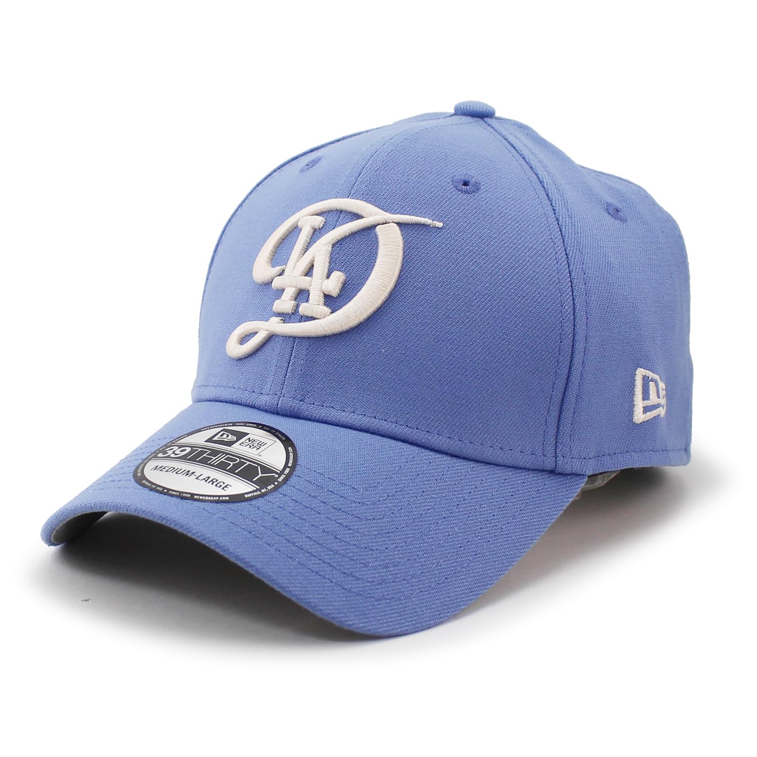 

City Connect Model New Era Cap 39THIRTY Los Angeles Dodgers MLB CITY CONNECT CAP LOS ANGELES DODGERS Stretch Fit LA Hat Blue 3930 Sz LXL [Used]