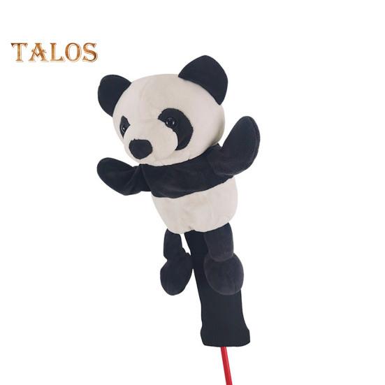 Golf Sopası Başlığı Kılıfı Yumuşak Hayvan Sürücü Başlığı Kılıfı Peluş Aslan/Kaplan/Su Aygırı/Maymun/Koyun Golf Aksesuarı Ahşap ve Sürücüler için