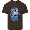Daddy Shark Funny Fathers Day Unisexs Light Cotton TShirt