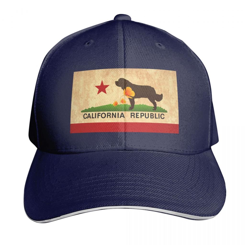 California Flag Face Mask Baseball Cap Golf sun hat hiking hat tactical cap Ladies Unisexs